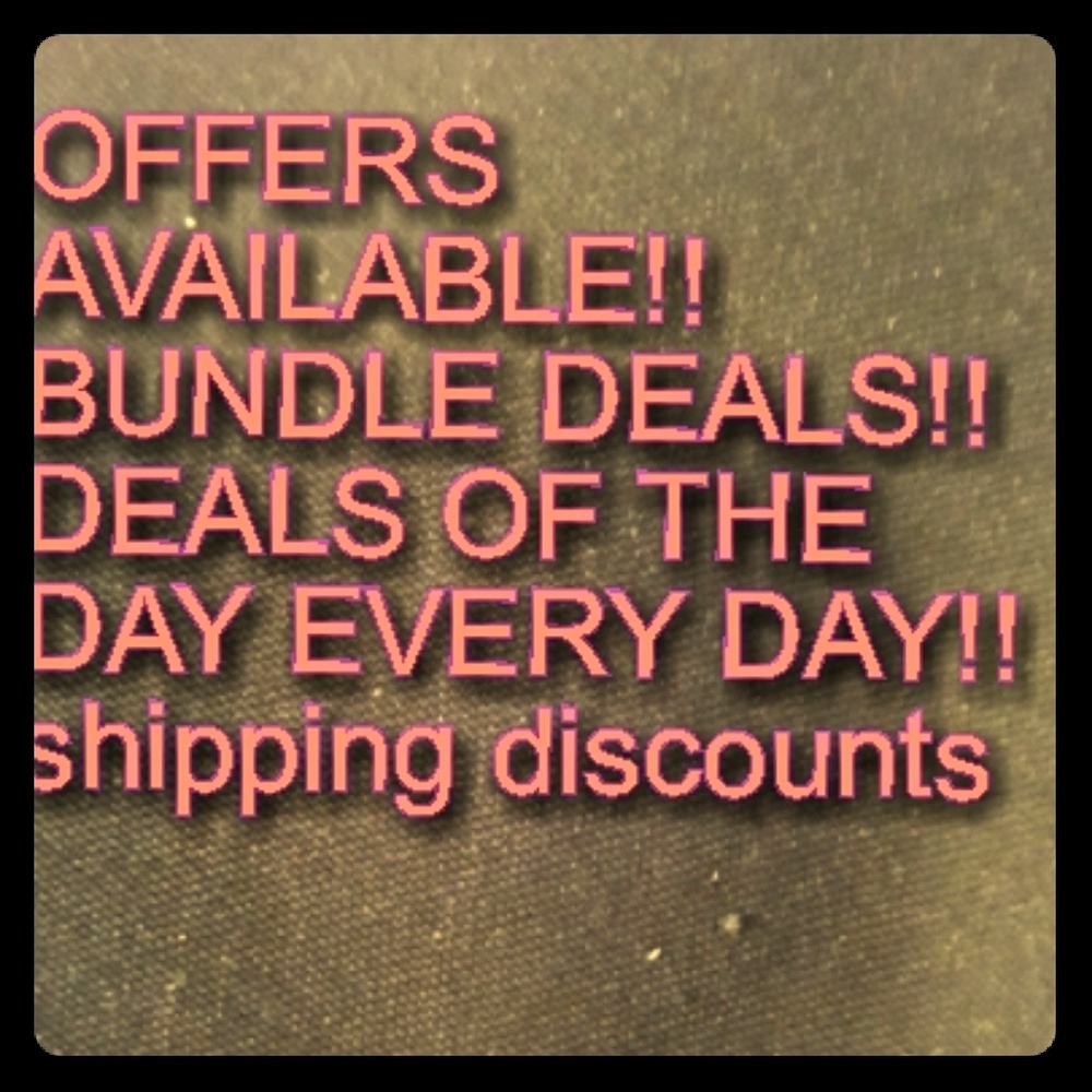 Discounts bundles offers ! NOT FOR SALE